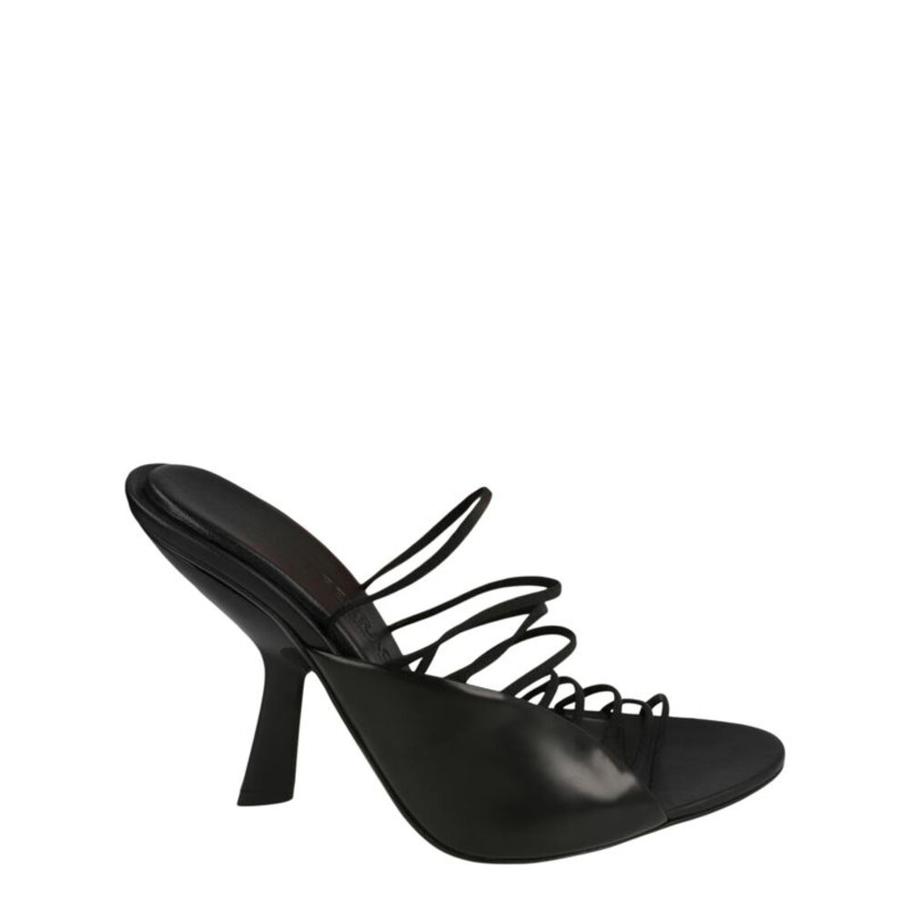 Ferragamo Altaire Strappy Sandals Black Womens